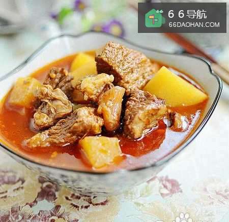 美味家常菜——西红柿土豆炖牛肉