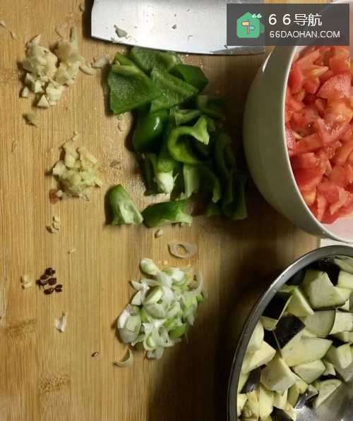 炒西红柿青椒茄子