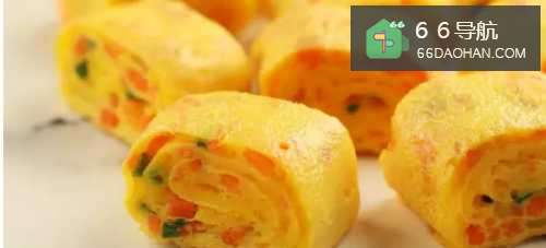 早餐小吃美食:元气鸡蛋卷