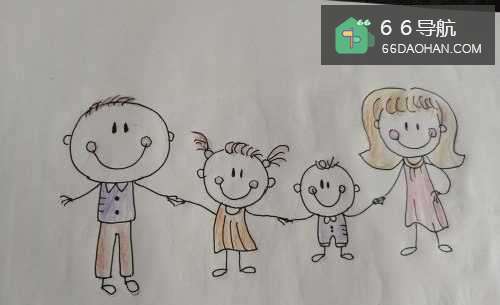 国际家庭日简笔画素材怎么样画