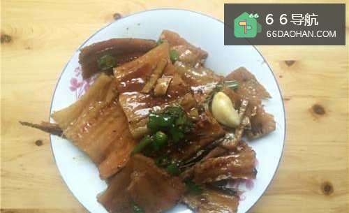 超简单家常菜之红烧鳗鱼干