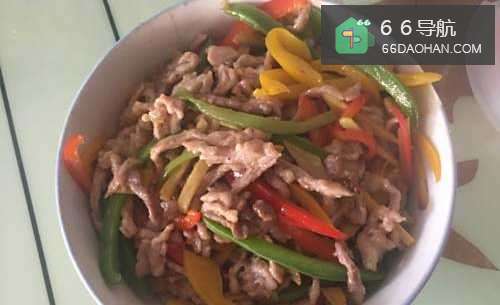 青椒肉丝的制作方式及步骤