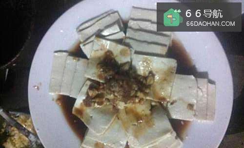 切片豆腐~~~冷拌