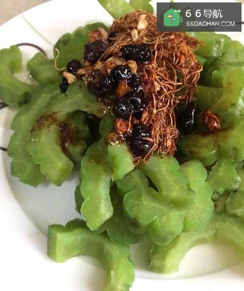 不苦的凉拌苦瓜做法