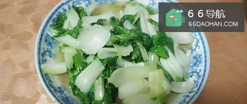 清炒小青菜的做法