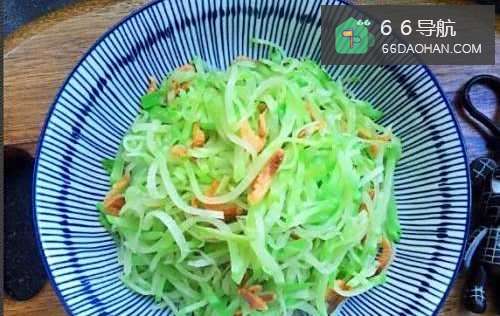 金钩海米炒萝卜的制作思路，三分钟包你学会！