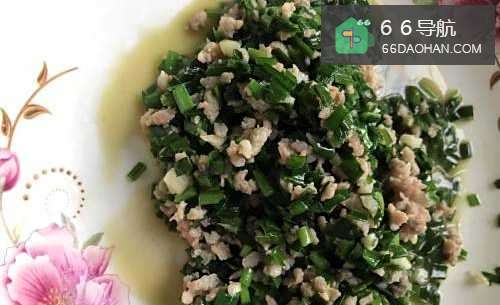 猪肉碎炒韭菜怎么样做才好吃?超级好吃哦
