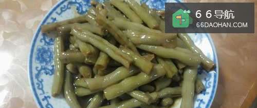 鸡油干豆的做法
