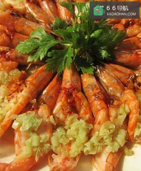 蒜蓉蒸虾--满堂哈哈笑