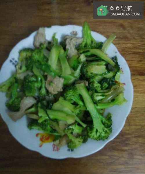 怎么样做西兰花菜炒猪肉